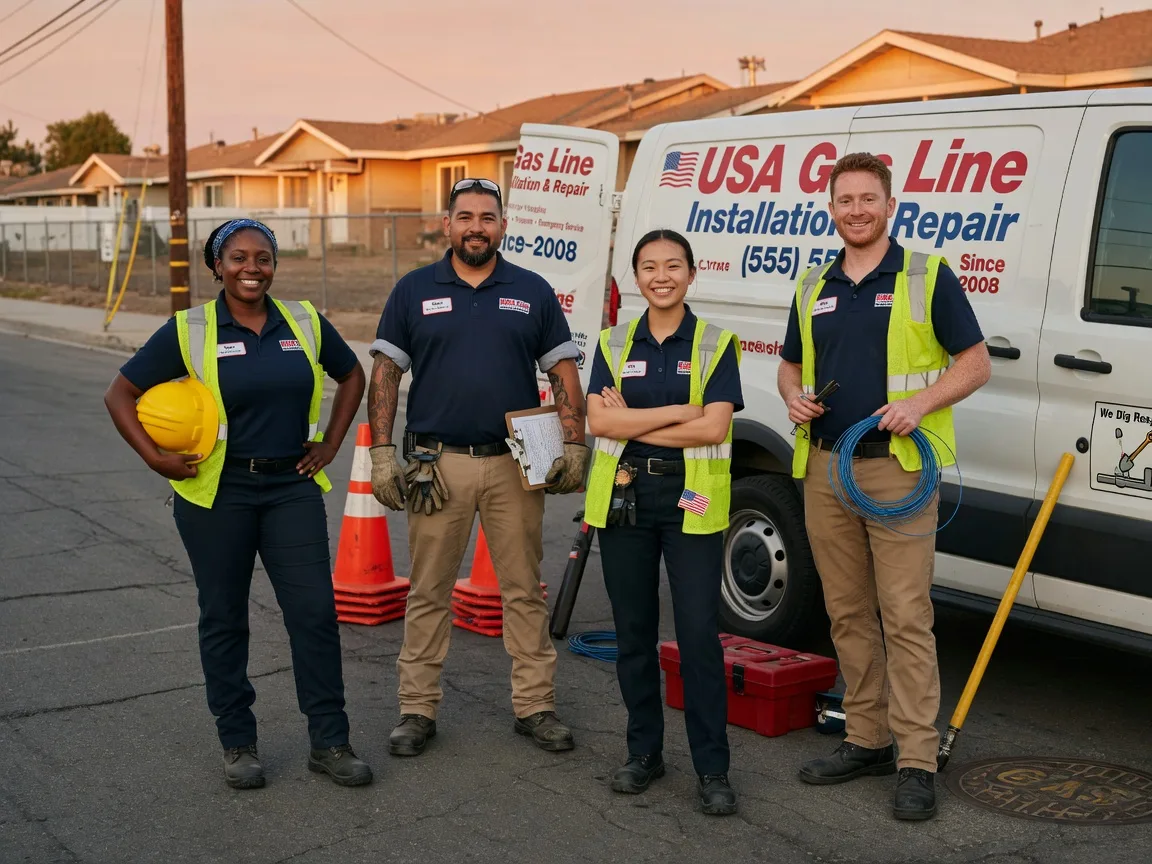 Gas Line Installation company in Blue Creek, OH